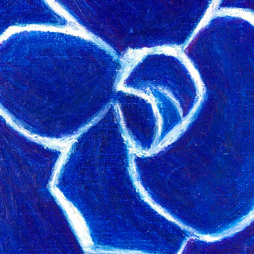 クレヨン画 悲しみのあと／原画／クレヨン画／キャンバス