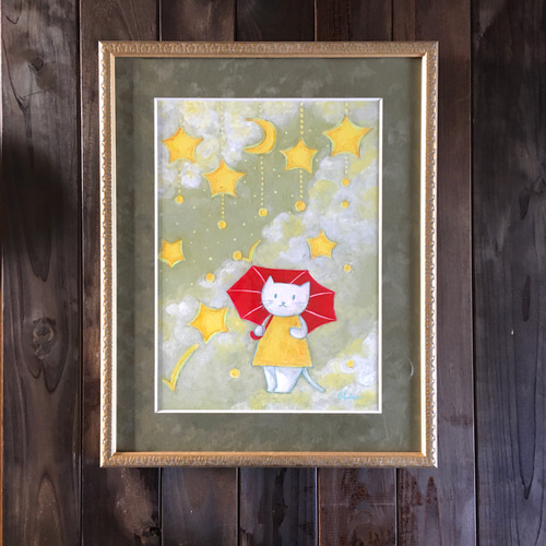 1点もの・原画】アクリル絵の具 絵画#3 約220mm×273mm 美術品 - 絵画