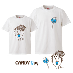 CANDY Girl & Boy LINKCODEKIDS(おそろい、親子リンクコーデ) スウェット 4枚目の画像