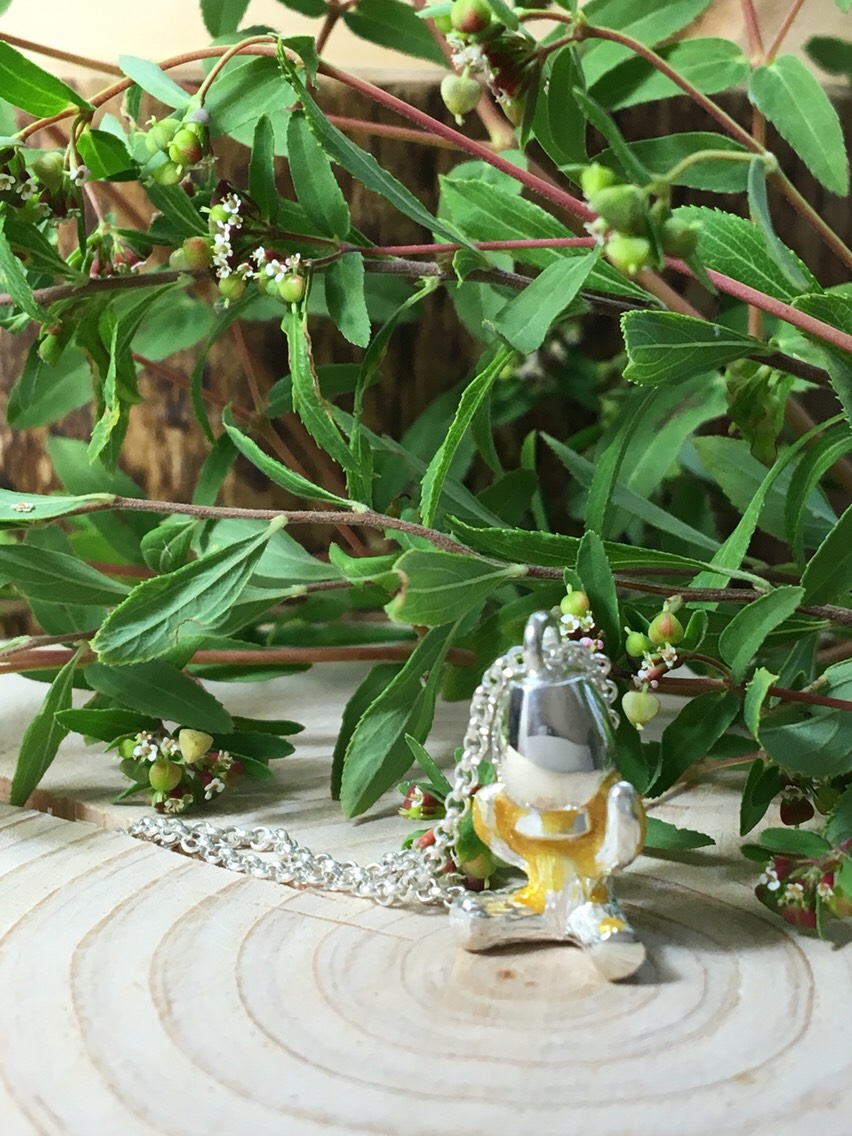 silver925 ペンダント はちみつに夢中！ Dタイプ