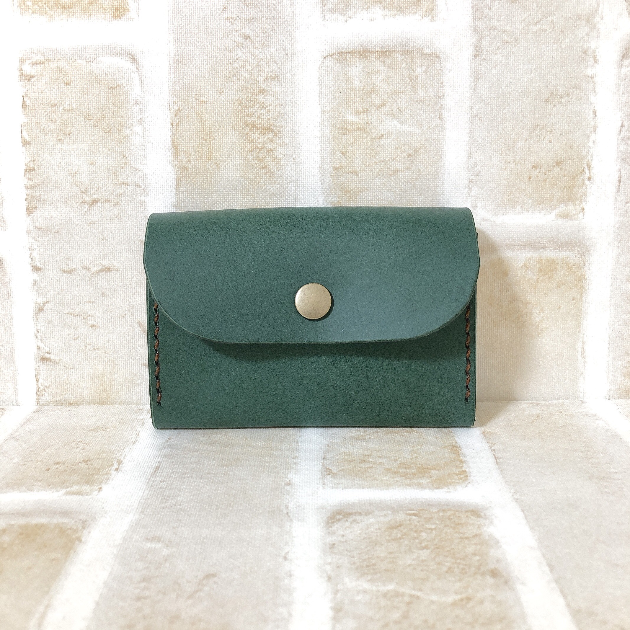 【カードケース】大容量カードケース(カード12枚収納可能)