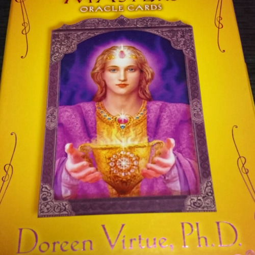 アセンデッドマスターカード》強力な霊的指導者やヒーラーから愛の