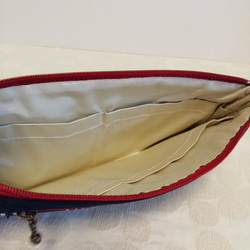 ジャガード織りの長財布（ドット柄） 4枚目の画像