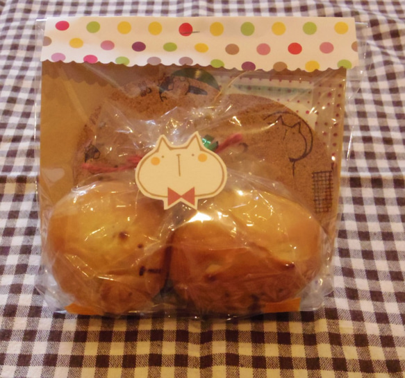 じじまる様専用 コハノハコⅹ712 コラボ♪ ネコさんパン プチプレゼントセット 5枚目の画像