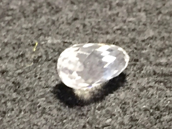 ♢ジルコン　1.2CT　この輝き！！　カンボジア産　1605-72 1枚目の画像