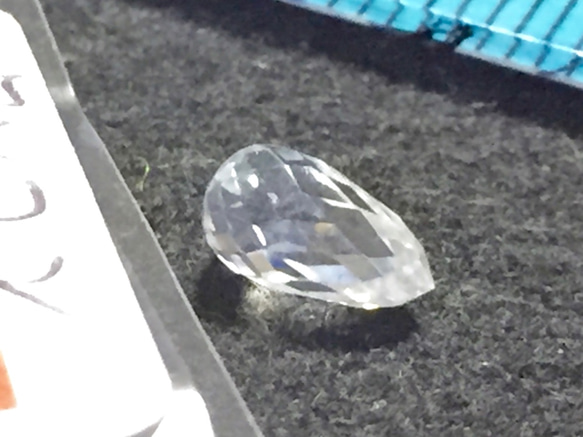 ♢ジルコン　1.2CT　この輝き！！　カンボジア産　1605-72 2枚目の画像