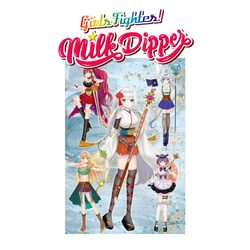 Milk Dipper ミルクディッパー Tシャツ 長袖  メンズ レディース アニメ ファイター【Sayaka】 2枚目の画像