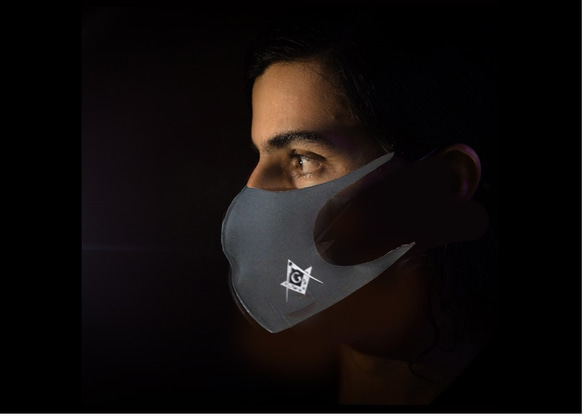 フリーメイソン3D立体マスク男女兼用 4枚目の画像