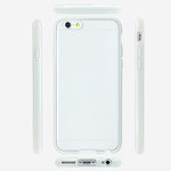 iPhone6s/6 フレーム付バンパー ハードクリアケース ［ジェラートペンギン］ 5枚目の画像