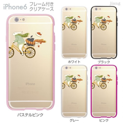 iPhone6s/6 フレーム付バンパー ハードクリアケース ［ピーターラビット］ 1枚目の画像