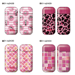 iQOS専用のスキンシール登場！ ［I LOVE PINK!☆アイコスシール