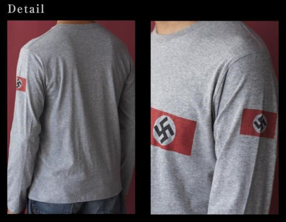 ナチスドイツ　ハーケンクロイツ　長袖Tシャツ 2枚目の画像