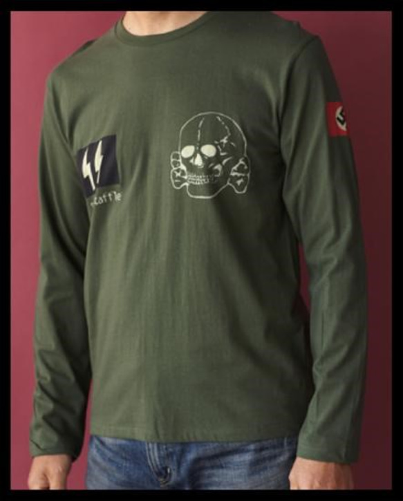 ナチス親衛隊「 SS 」スカル 長袖Tシャツ Tシャツ パワパワ 通販
