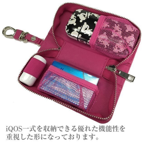iQOS ］☆人気のレディース☆アイコスレザーケース☆ アイコス