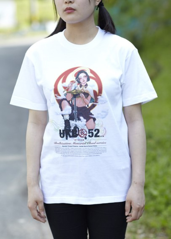 菩薩系アイドル☆【UKB52】☆北六号菩薩☆半袖Tシャツ Tシャツ
