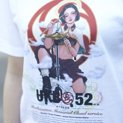 菩薩系アイドル☆【UKB52】☆北六号菩薩☆半袖Tシャツ Tシャツ