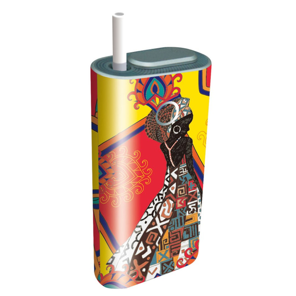 加熱式たばこglo（グロー）専用のスキンシール登場［アフリカンヒーリング］ 2枚目の画像