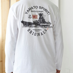 戦艦大和☆5.6オンス　半袖Tシャツ 3枚目の画像