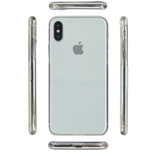 iphoneX.8/Plus.7/Plus.6s.6/Plus.SE.5s対応オシャレかわいいハード＆ソフトクリアケース 5枚目の画像