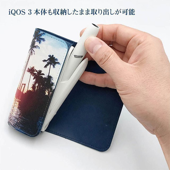 iQOS 3レザーケース［フラワーガーデン］ 4枚目の画像