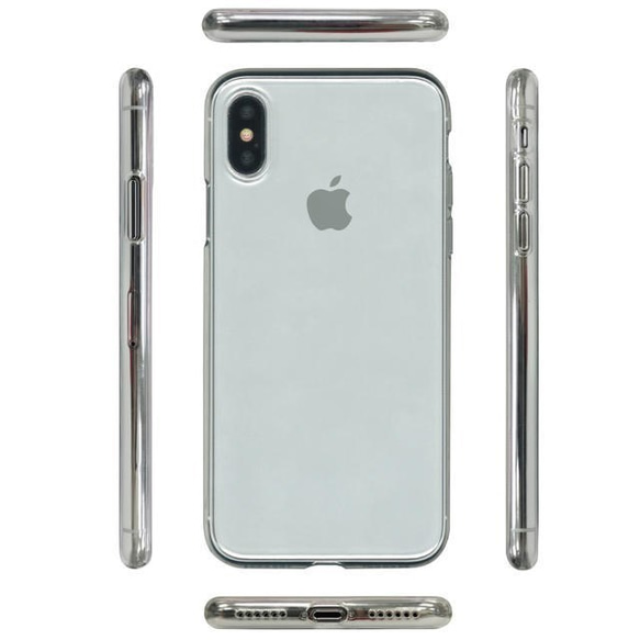 iPhone全機種対応！クリアケース！【アップルマーク】 5枚目の画像