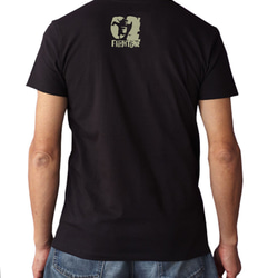 02☆FIGHETER （オツ☆ファイター）空手道半袖Tシャツ 2枚目の画像