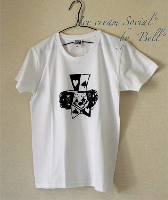 SALE★プリントTシャツ☆ピエロWM 2枚目の画像
