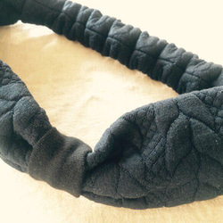 Hairband*navy sweat* 3枚目の画像