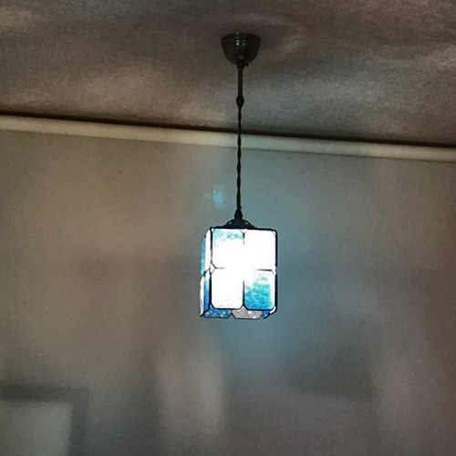 430送料無料 ペンダントライト ステンドグラス Helm ステンドグラスペンダントライト – 十二十家具