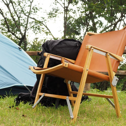 ワイドカーミットチェア / Kermit Chair 交換用レザーファブリック　CAMP 1枚目の画像