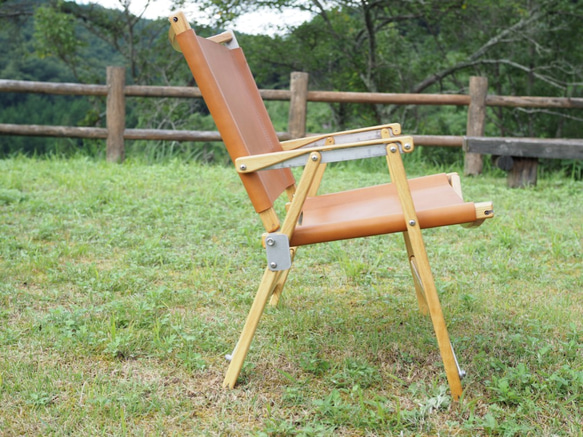 カーミットチェア / Kermit Chair 交換用レザーファブリック CAMP 3枚目の画像