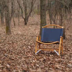 カーミットチェア / ネイビー Kermit Chair 交換用レザーファブリック CAMP 2枚目の画像