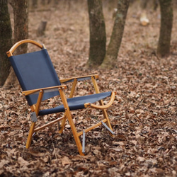 カーミットチェア / ネイビー Kermit Chair 交換用レザーファブリック CAMP 5枚目の画像