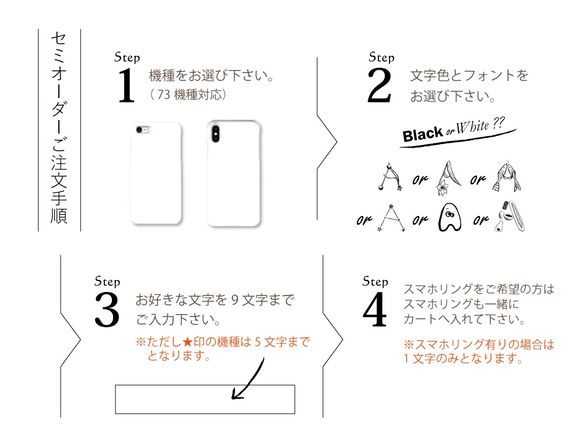 命名訂單原裝智能手機外殼 iPhone Android (塑料) 紅色 第2張的照片