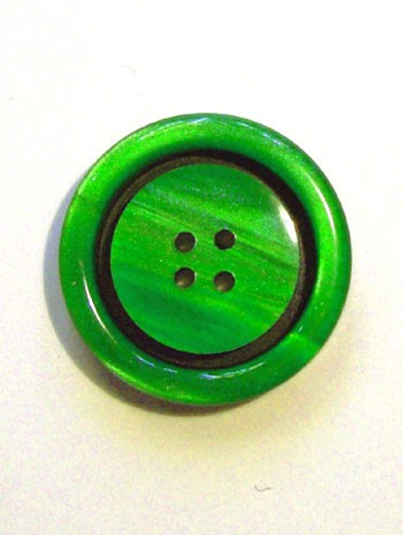 ビクトリア｜ヴィンテージボタン 26mm 1個（日本製デッドストック）Nr.rb016 2枚目の画像