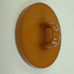 ラムネ トンボ 茶色｜ヴィンテージボタン 13mm 1個（日本製デッドストック）Nr.rb062 4枚目の画像