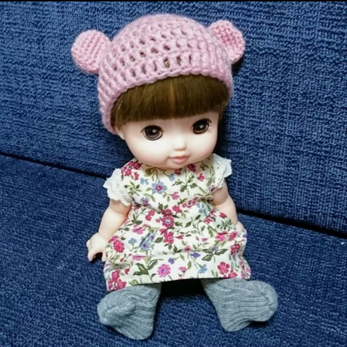 送料無料】レミンちゃん ソランちゃん くまさんニット帽子