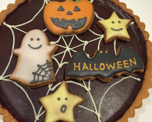 仲良しドクロ♡ハートタルト☆ハロウィン 仲良しドクロ♡ハートタルト☆ハロウィン