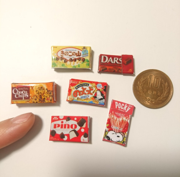 ミニチュア☆お菓子箱☆6個セット ① おもちゃ・人形 R 通販