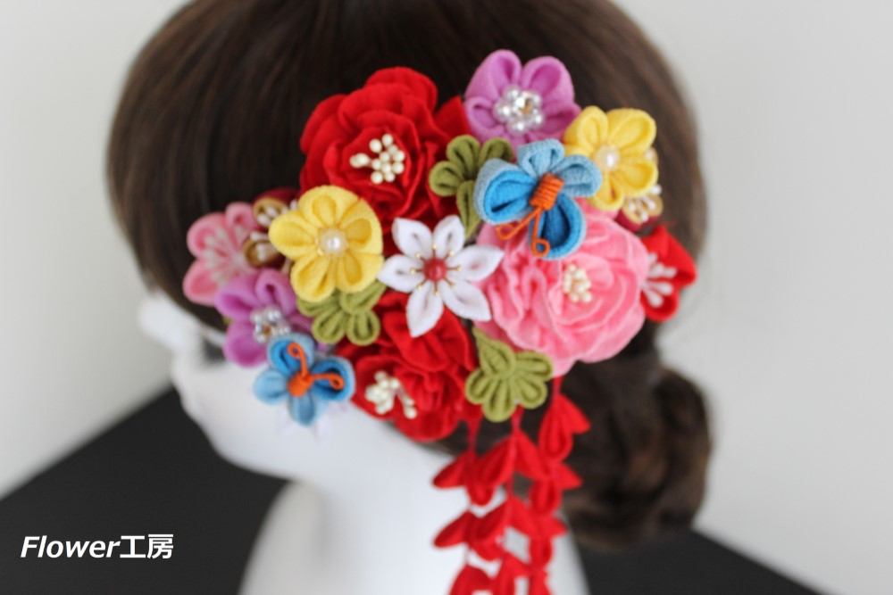 春色のガーデン　布下がりタイプ  3点セット