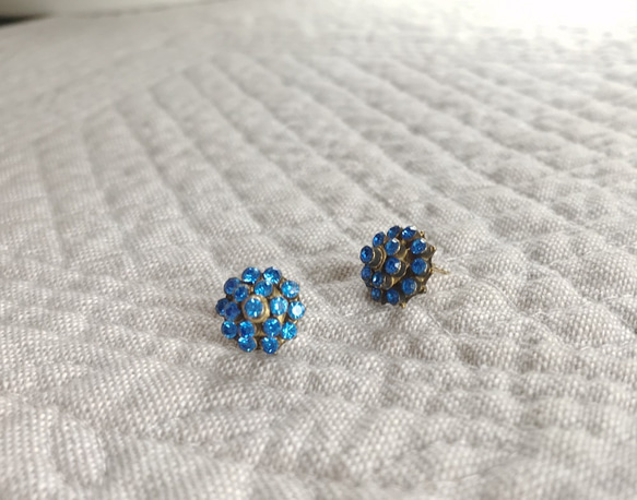 blue antique /ピアス 1枚目の画像