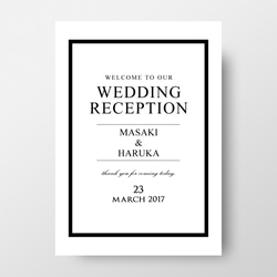 [wedding] ウェルカムボード｜結婚式｜ウェディング｜ブライダル 2枚目の画像