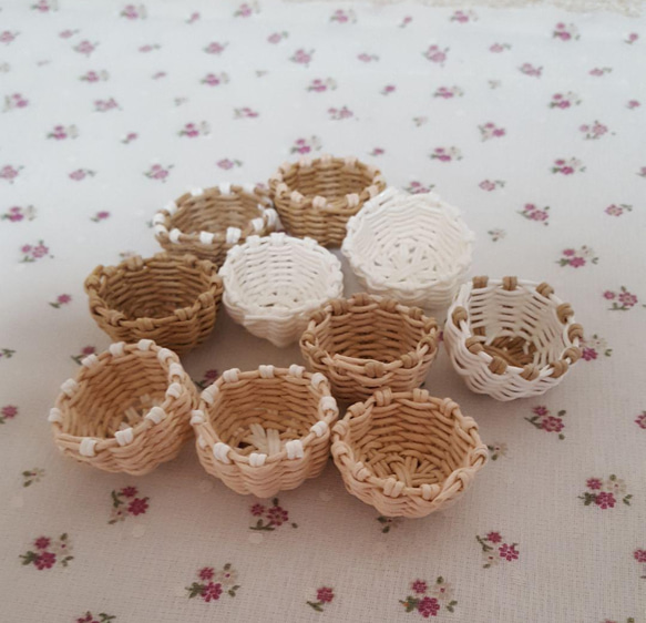 エコクラフト ミニチュアかご その他インテリア雑貨 K. 通販 6541526