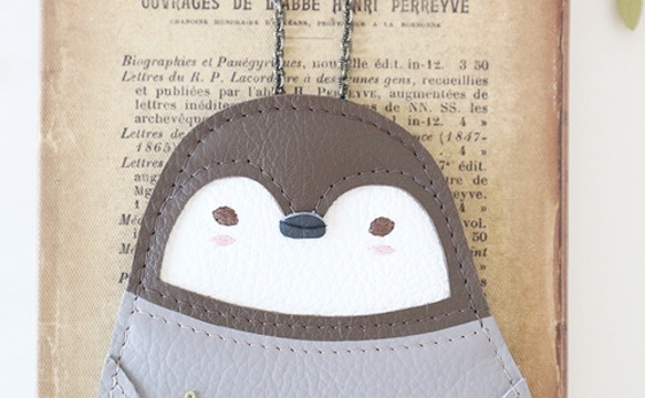 [定做] Osumashiko Penguin Pass Case 第2張的照片