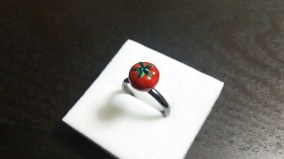 トマトの小さいリング 2枚目の画像