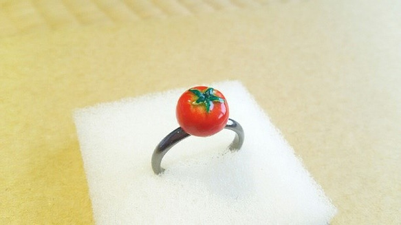トマトの小さいリング 1枚目の画像