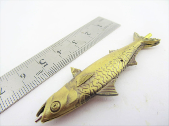 鯖のシャープペンシル（真鍮） 5枚目の画像