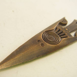 ミニペーパーナイフ　スクソマ219　銅 2枚目の画像