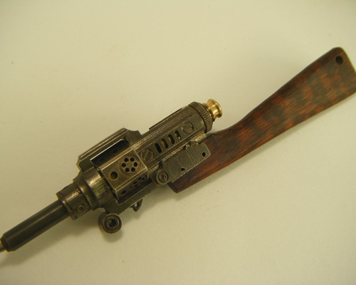 ボルトアクション式ボールペンHSB-R2019（スネークウッド） ペン・筆記