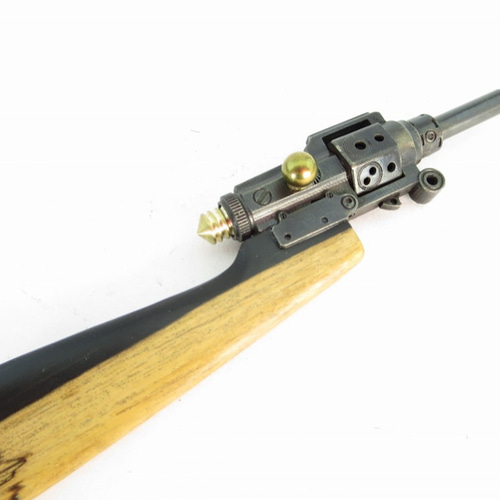 ボルトアクション式ボールペンHSB-R2019（ブラックアンドホワイト